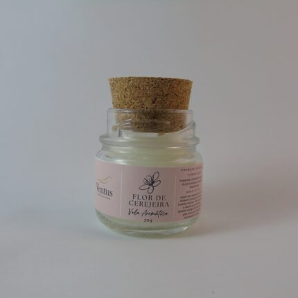 Mini Vela Aromática 30g - Flor de Cerejeira
