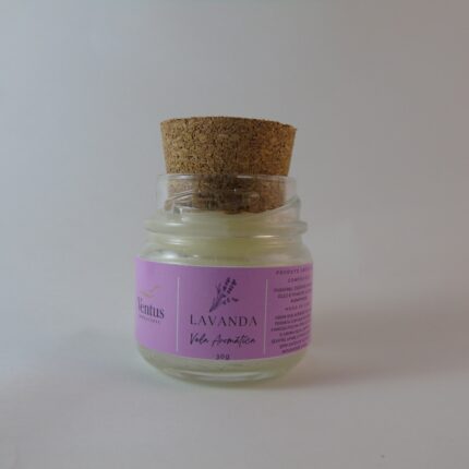 Mini Vela Aromática 30g - Lavanda