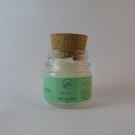 Mini Vela Aromática 30g - Limão