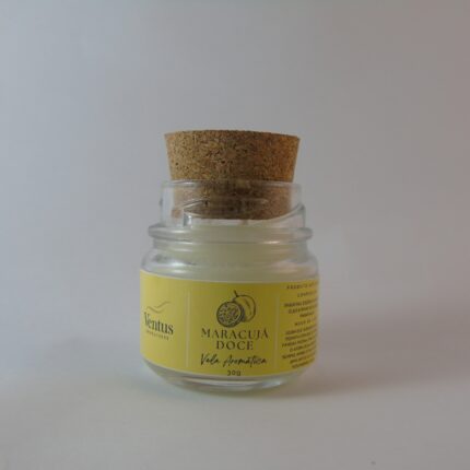 Mini Vela Aromática 30g - Maracujá Doce