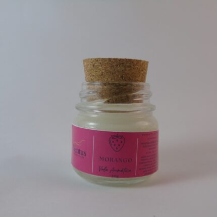 Mini Vela Aromática 30g - Morango