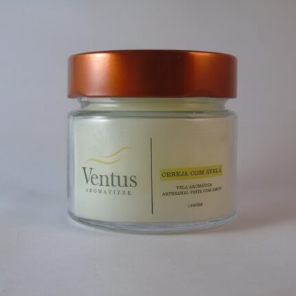Vela Aromática 120g - Cereja com avelã