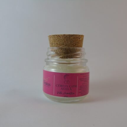 Mini Vela Aromática - Cereja com Avelã